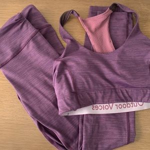 Outdoor Voices set - techsweat